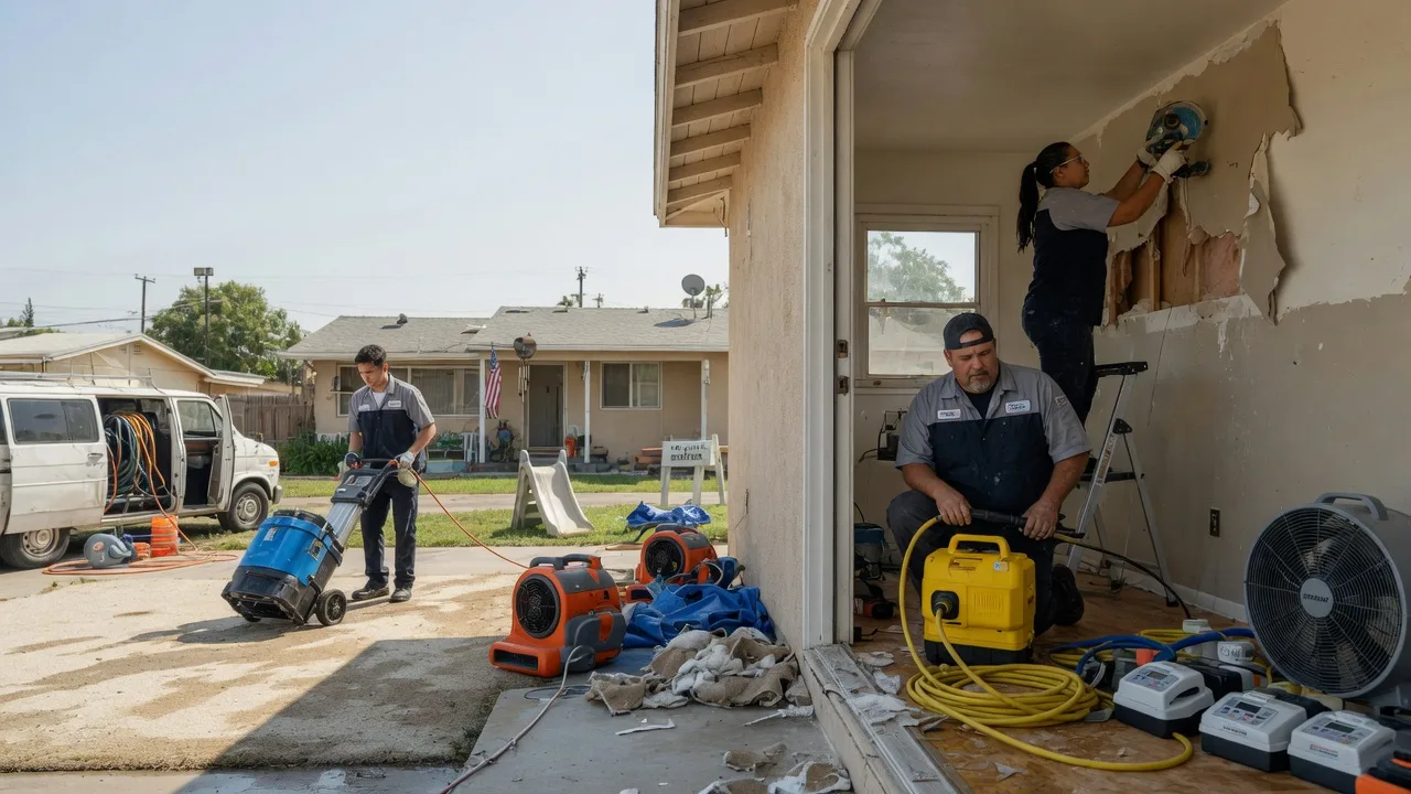 Water Damage Restoration in Casstown, OH near me
